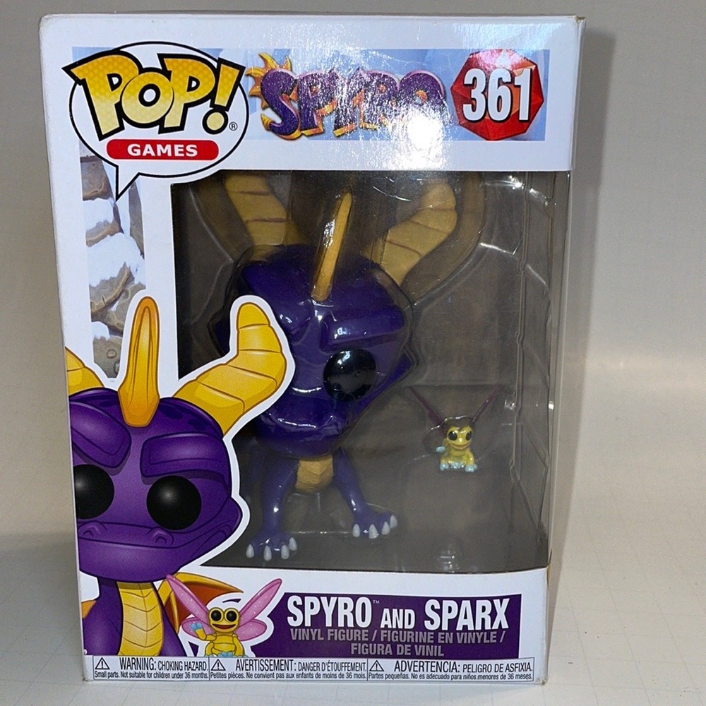 Spyro and spark pop